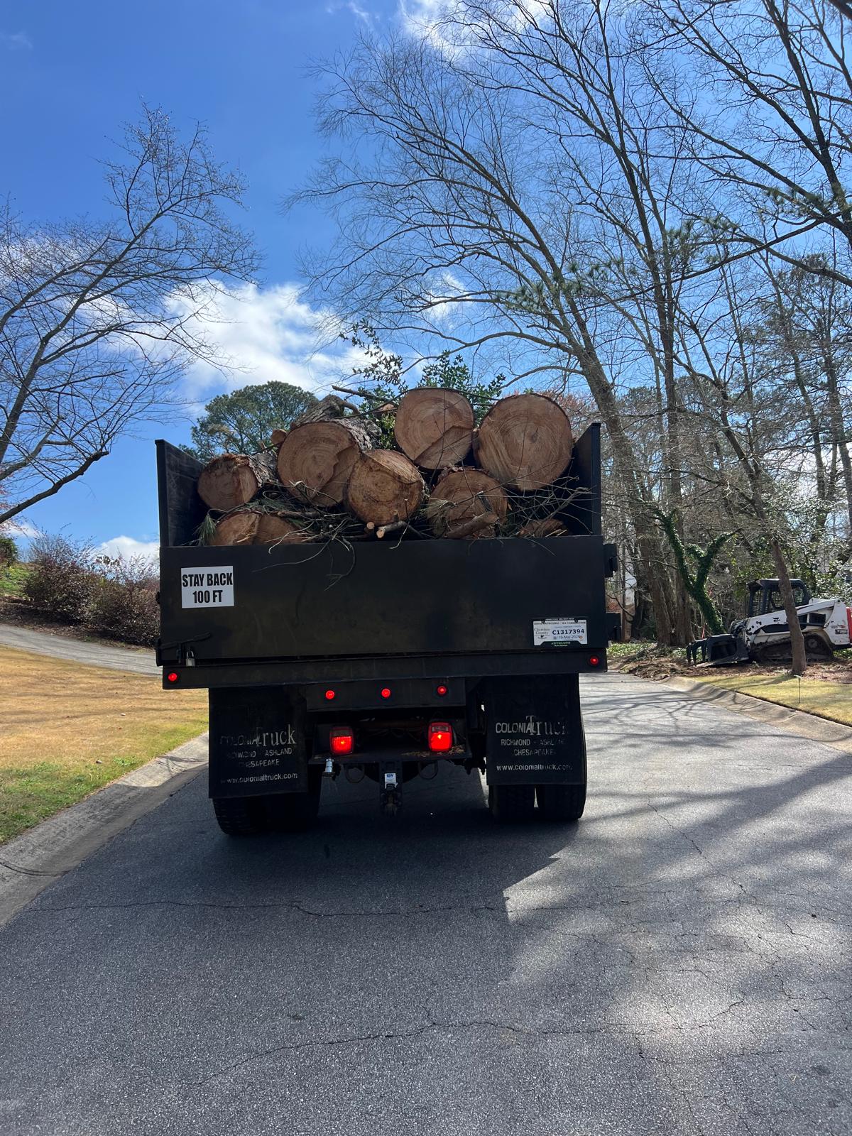 Log Haul Dump Truck, Atlanta